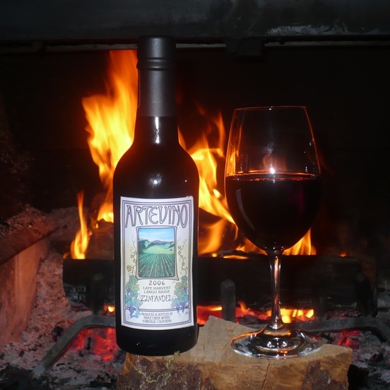 Artevino Hand Crafted Natural Wine by the Fire